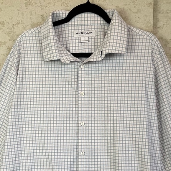 MIZZEN+MAIN Performance Menswear Button Up Shirt  XXL - Picture 2 of 15